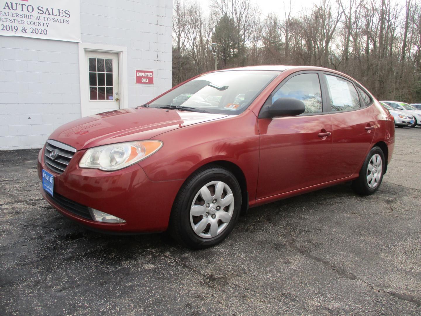 2008 RED Hyundai Elantra (KMHDU46D28U) , AUTOMATIC transmission, located at 540a Delsea Drive, Sewell, NJ, 08080, (856) 589-6888, 39.752560, -75.111206 - Photo#1